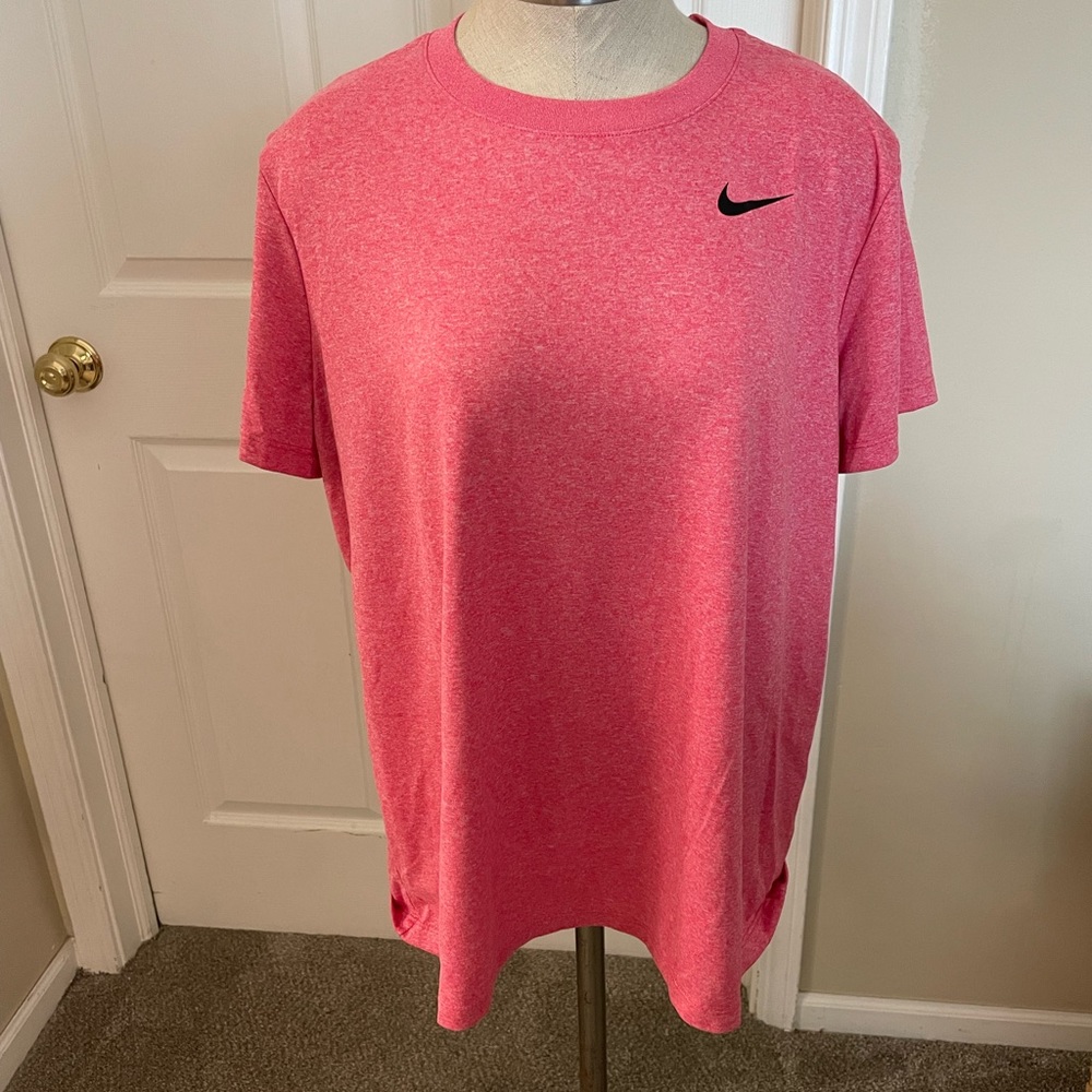 Nike DRI-FIT t-shirt, size: XL, color: coral/pink